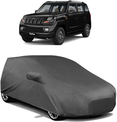 MoTRoX Car Cover For Mahindra TUV300 (With Mirror Pockets)(Grey)
