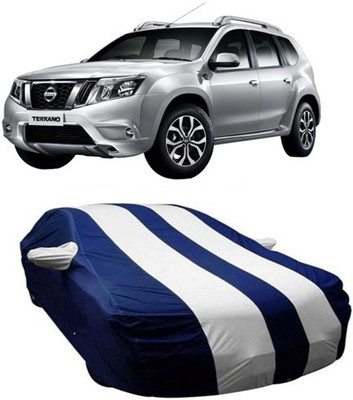 Kawach Car Cover For Nissan Terrano (With Mirror Pockets)(White)