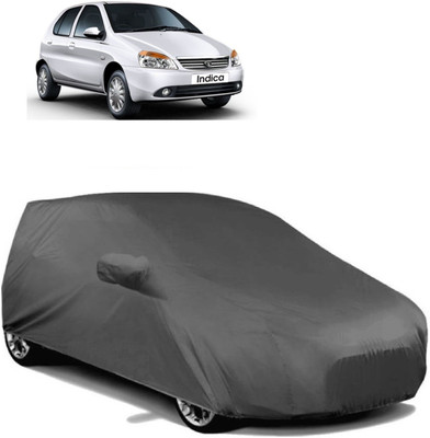 MoTRoX Car Cover For Tata Indica V2 (With Mirror Pockets)(Grey)