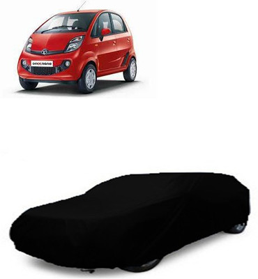 A+ RAIN PROOF Car Cover For Tata Nano Genx (Without Mirror Pockets)(Black)