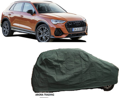 COVERPLANET Car Cover For Audi Q3 (Without Mirror Pockets)(Green)