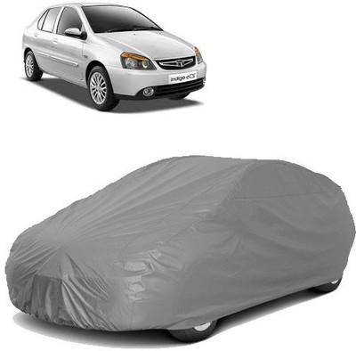 Royalrich Car Cover For Tata Indigo eCS (Without Mirror Pockets)(Grey)
