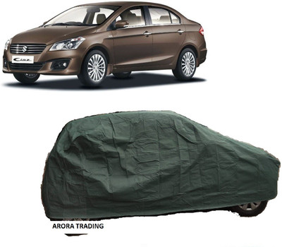 COVERPLANET Car Cover For Maruti Suzuki Ciaz (Without Mirror Pockets)(Green)