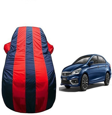 Frap Car Cover For Maruti Suzuki Ciaz (With Mirror Pockets)(Red, Blue, For 2017 Models)