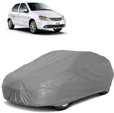 Royalrich Car Cover For Tata Indica eV2 (Without Mirror Pockets)(Grey)