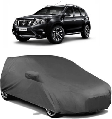 MoTRoX Car Cover For Nissan Terrano (With Mirror Pockets)(Grey)