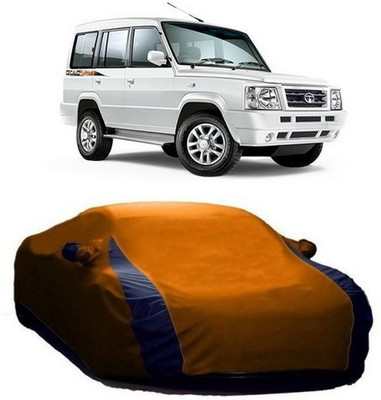 AAMANG Car Cover For Tata Sumo Gold (With Mirror Pockets)(Orange)