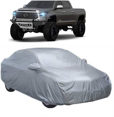 MoTRoX Car Cover For Toyota Tundra (With Mirror Pockets)(Silver)