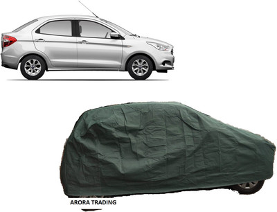 COVERPLANET Car Cover For Ford Aspire (Without Mirror Pockets)(Green)