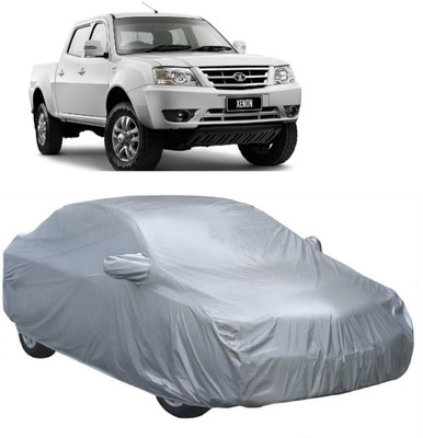 MoTRoX Car Cover For Tata Xenon (With Mirror Pockets)(Silver)