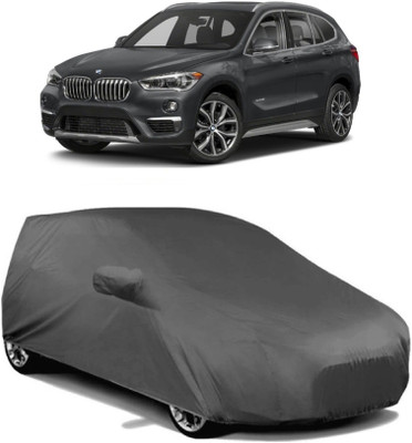 MoTRoX Car Cover For BMW X1 (With Mirror Pockets)(Grey)
