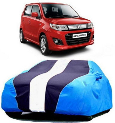 AAMANG Car Cover For Maruti Suzuki WagonR Stingray (With Mirror Pockets)(Blue)