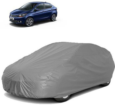 Royalrich Car Cover For Tata Tigor (Without Mirror Pockets)(Grey)