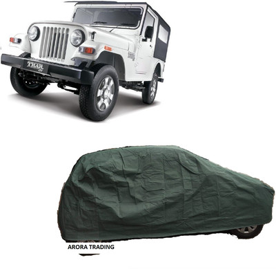 ANLOPE Car Cover For Mahindra Marshal (Without Mirror Pockets)(Green)