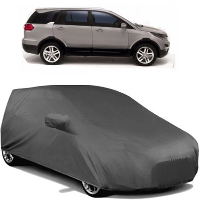 MoTRoX Car Cover For Tata Hexa (With Mirror Pockets)(Grey)