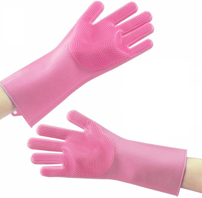 PRATYANG Wet and Dry Disposable Glove Set(Free Size Pack of 2)