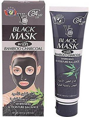 YC BLACK MASK AND BAMBOO WITH CHARCOAL(100 ml)
