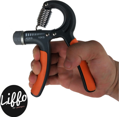 Liffo Exerciser Strengthener Handgrip Exercise Hand Grip/Fitness Grip(Multicolor)