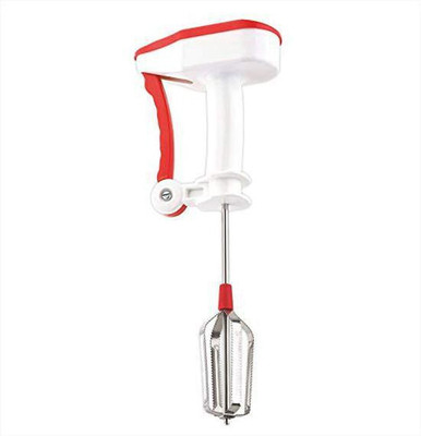 SEASPIRIT Hand Blender for Egg & Cream Beater, Milkshake, Lassi, Butter Milk Mixer Beater 50 W Hand Blender(Red)