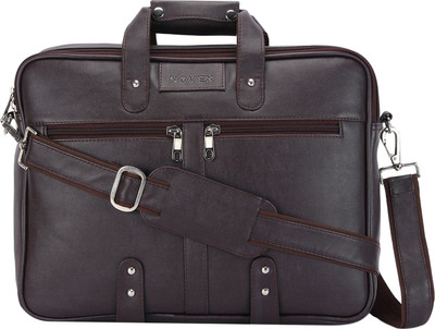 NOVEX 15.6 inch Laptop Messenger Bag(Brown)