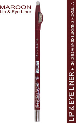 ads RICH COLOR MOISTURIZING LIP & EYE LINER(Maroon)