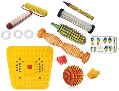 ACM 2000 2009 TRIMMER Acupressure 2000 Pain tool kit combo with power mat full body massager kit Massager(Multicolor)