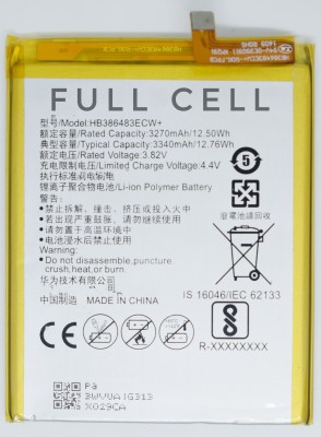 FULL CELL Mobile Battery For  Huawei Honor 6X MLA-AL00 MLA-AL10 G9 Plus G9Plus ( HB386483ECW+ )