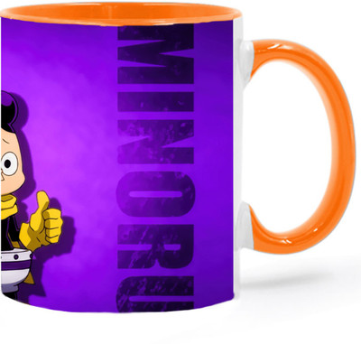 ARTBUG Boku no Hero Academia - 3115 Orange Ceramic Coffee Mug(350 ml)