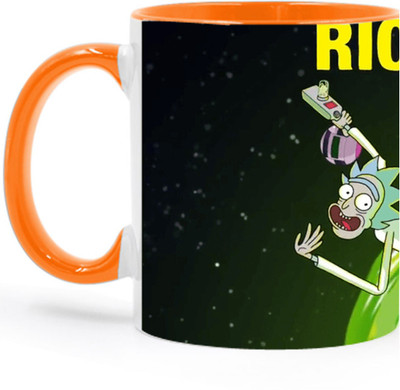 ARTBUG Rick And Morty Cartoon -3377 Ceramic Coffee Mug(350 ml)