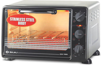 Bajaj 22-Litre 2200 TMSS Oven Toaster Grill (OTG)(Silver)