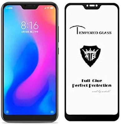 NaturalBuy Edge To Edge Tempered Glass for Mi Redmi 6A(Pack of 1)