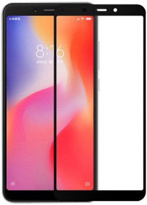 HIE POWER Edge To Edge Tempered Glass for Mi Redmi 6A(Pack of 1)