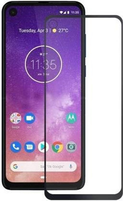 LIKEDESIGN Edge To Edge Tempered Glass for Motorola One Vision(Pack of 1)