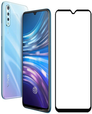 Q Box Edge To Edge Tempered Glass for Vivo S1(Pack of 1)