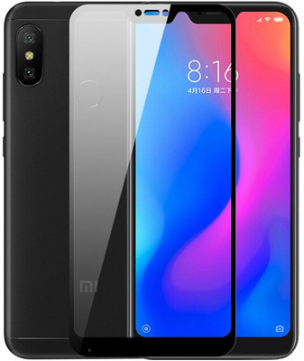 HIE POWER Edge To Edge Tempered Glass for Mi Redmi 6(Pack of 1)