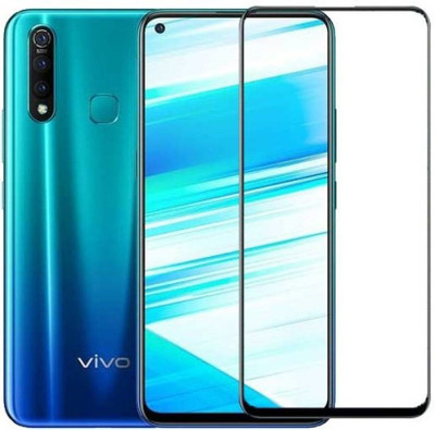 LIKEDESIGN Edge To Edge Tempered Glass for Vivo Z1Pro/Vivo Z5x(Pack of 1)