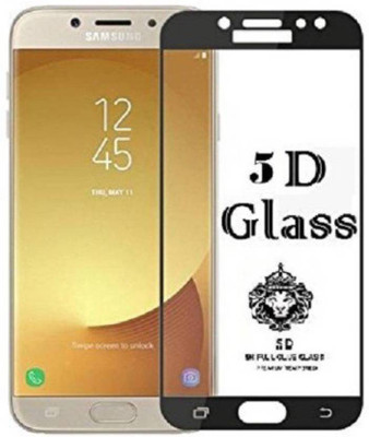 9H Edge To Edge Tempered Glass for Samsung Galaxy J4ÃÂÃÂÃÂÃÂ 2018 (5D Tempered glass)(full glue)(Pack of 1)