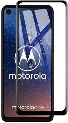 LIKEDESIGN Edge To Edge Tempered Glass for Motorola One Vision(Pack of 1)