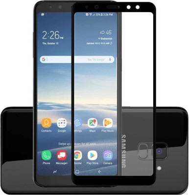 HIE POWER Edge To Edge Tempered Glass for Samsung Galaxy J6 Plus(Pack of 1)