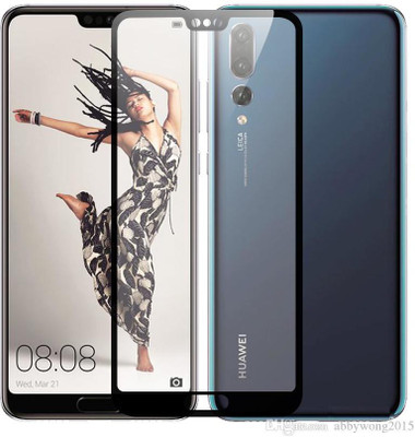 HIE POWER Edge To Edge Tempered Glass for Huawei P20 LITE(Pack of 1)