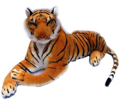 Pasanda Imported Stuffed Royal Bengal Tiger - Medium Size  - 6.5 inch(Multicolor)