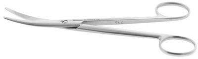 momento Curved Scissor 4 Inch Curved And Angled Dissecting Scissors(Blunt/Sharp Blades)