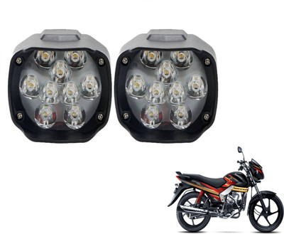 MOCKHE VLB-SLN9LED-55 Headlight Motorbike LED for Mahindra (12 V, 10 W)(Centuro, Pack of 2)