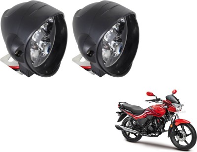 MOCKHE VLB-G5-169 X Pro Headlight Motorbike LED for Hero (12 V, 12 W)(Passion Pro, Pack of 2)