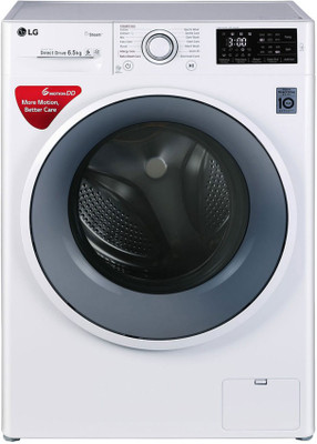 LG FHT1065SNW ABWPEIL 6.5 kg Fully Automatic Front Load Washing Machine (White)