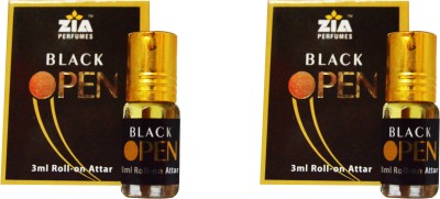 ZIA Open Black 3ml Roll-On Combo Floral Attar(Floral)