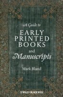 A Guide to Early Printed Books and Manuscripts(English, Paperback, Bland Mark)
