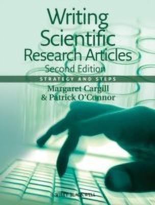 Writing Scientific Research Articles(English, Hardcover, Cargill Margaret)