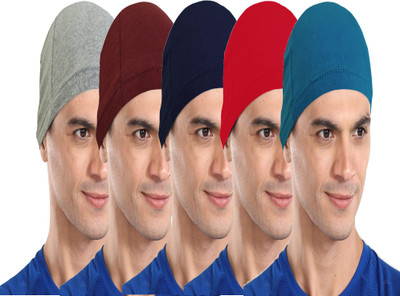 THE BLAZZE Skull Cap Cap(Pack of 5)