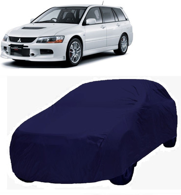 MoTRoX Car Cover For Mitsubishi Lancer Evolution (Without Mirror Pockets)(Blue)